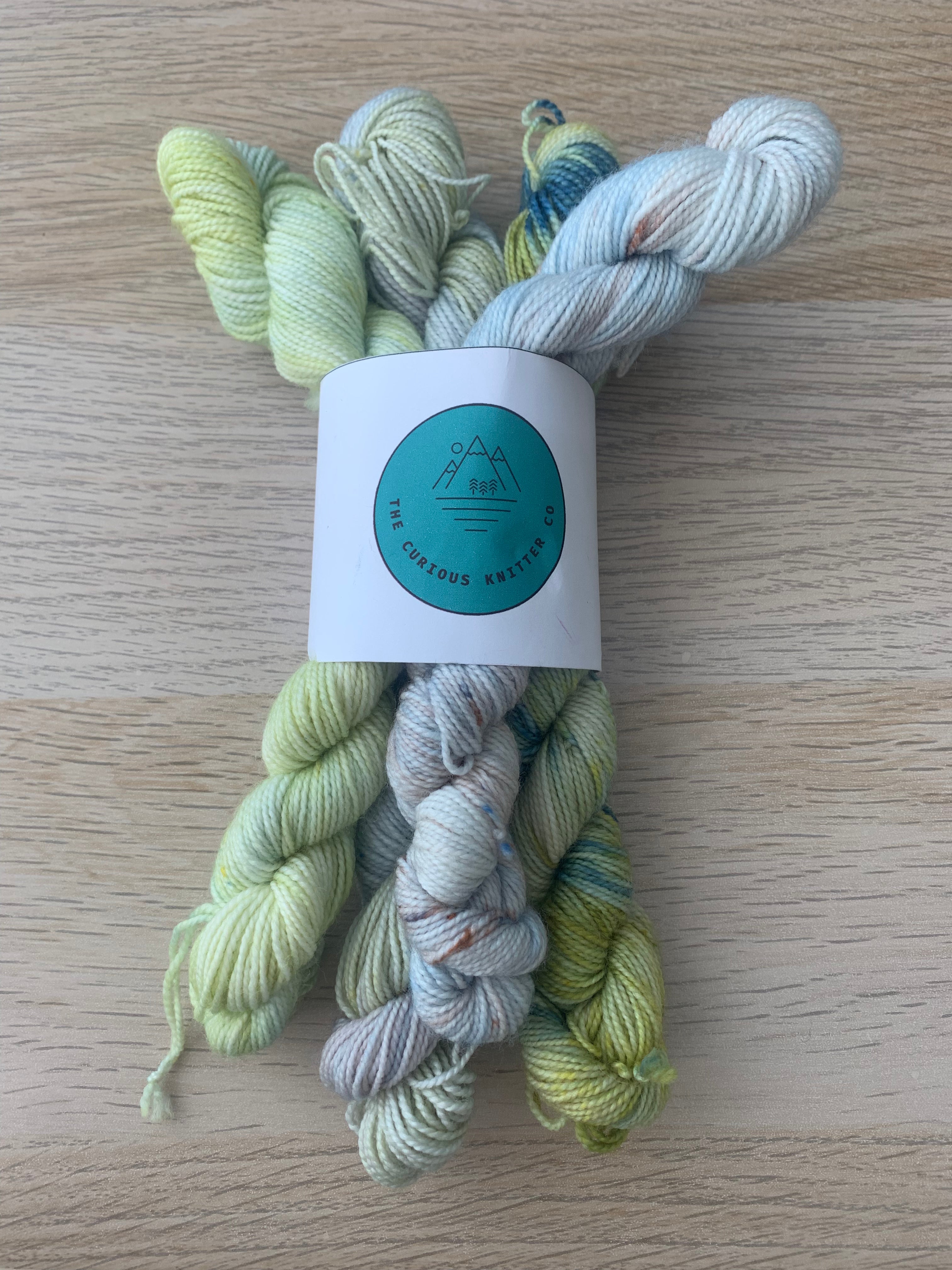 Mini sets - Nepal set of 4 minis. 4ply and DK