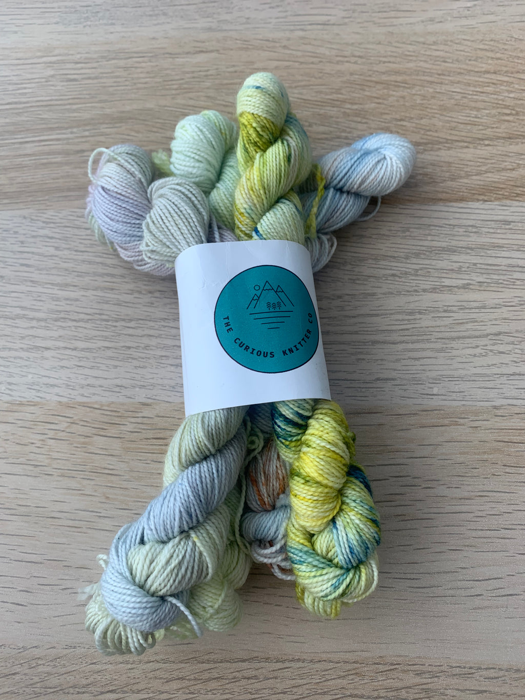 Mini sets - Nepal set of 4 minis. 4ply and DK