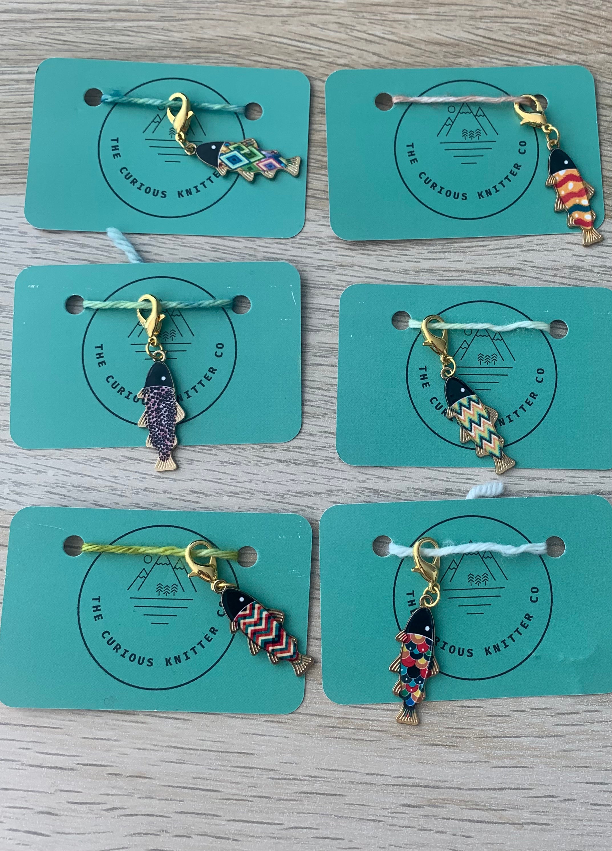 Stitch Markers - Fish