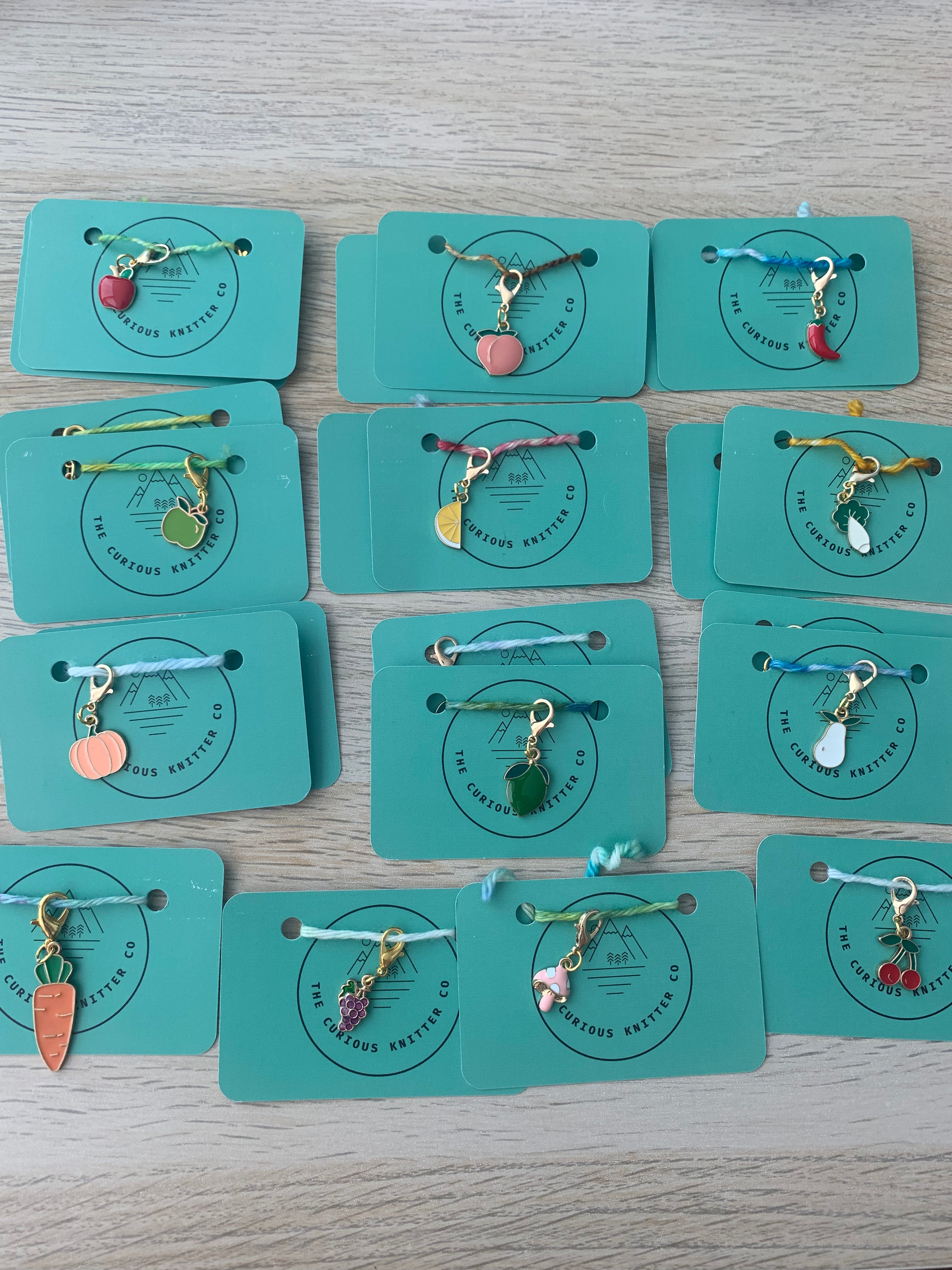 Stitch Markers - Furit & Vegetables