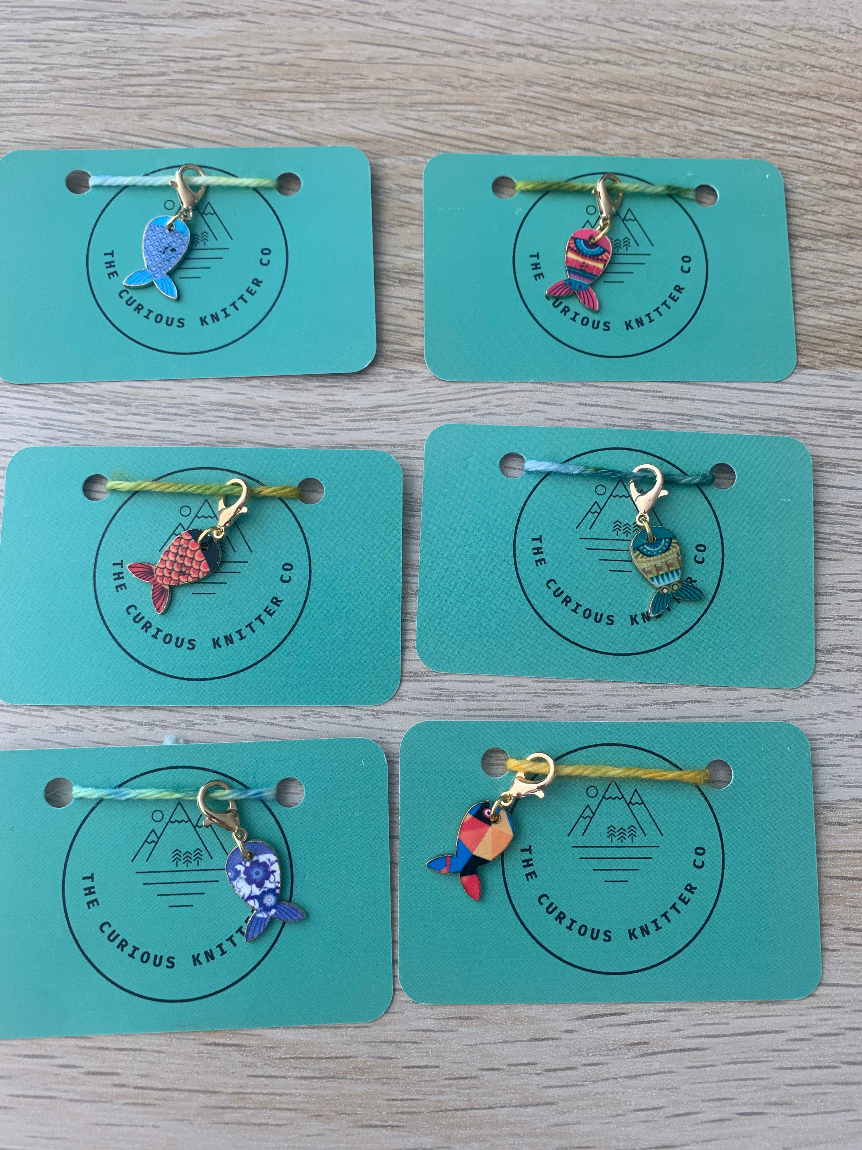 Stitch Markers - Fish Tail