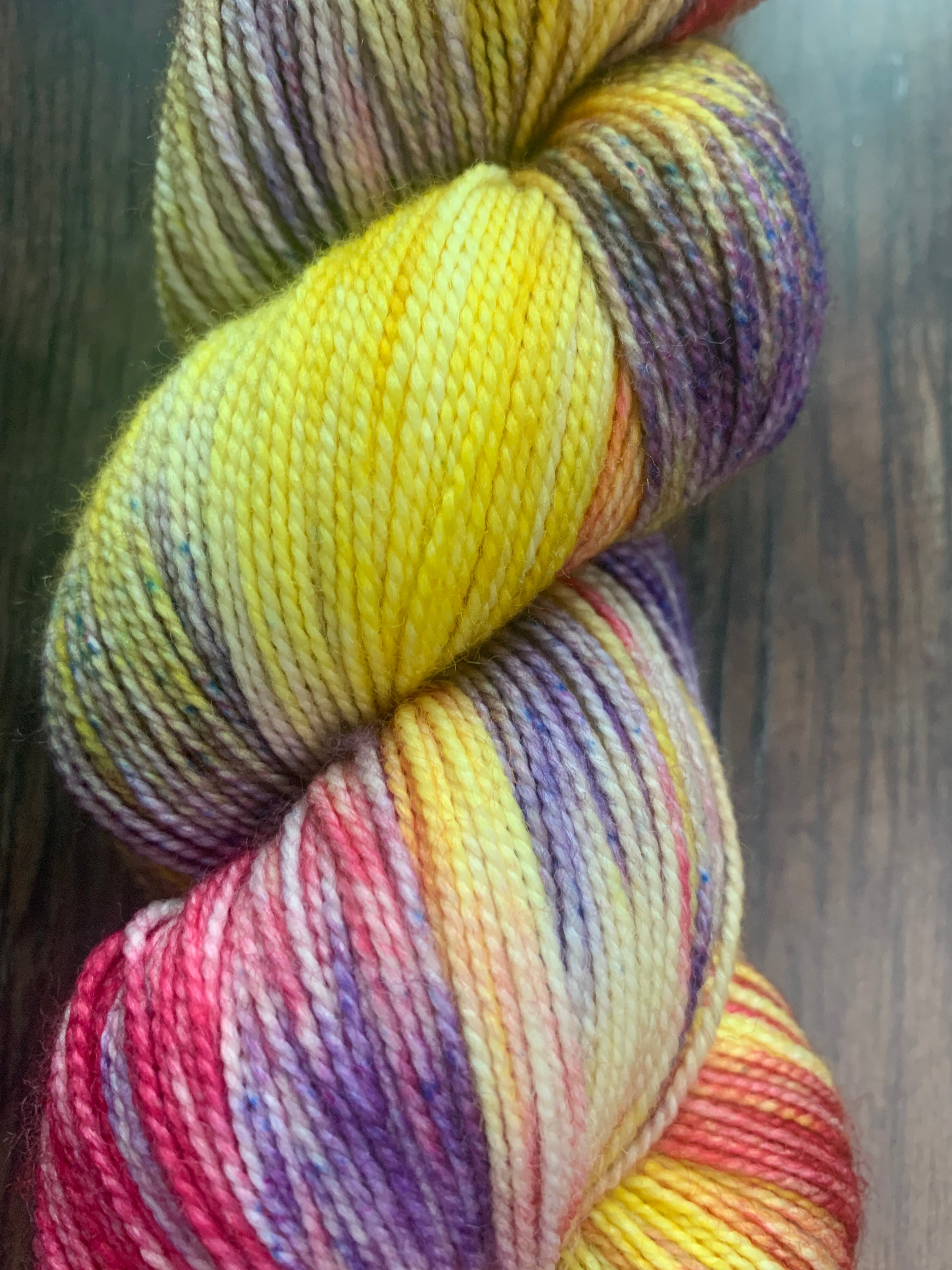 Warm Sunset |DK and  Sock Yarn - 100g