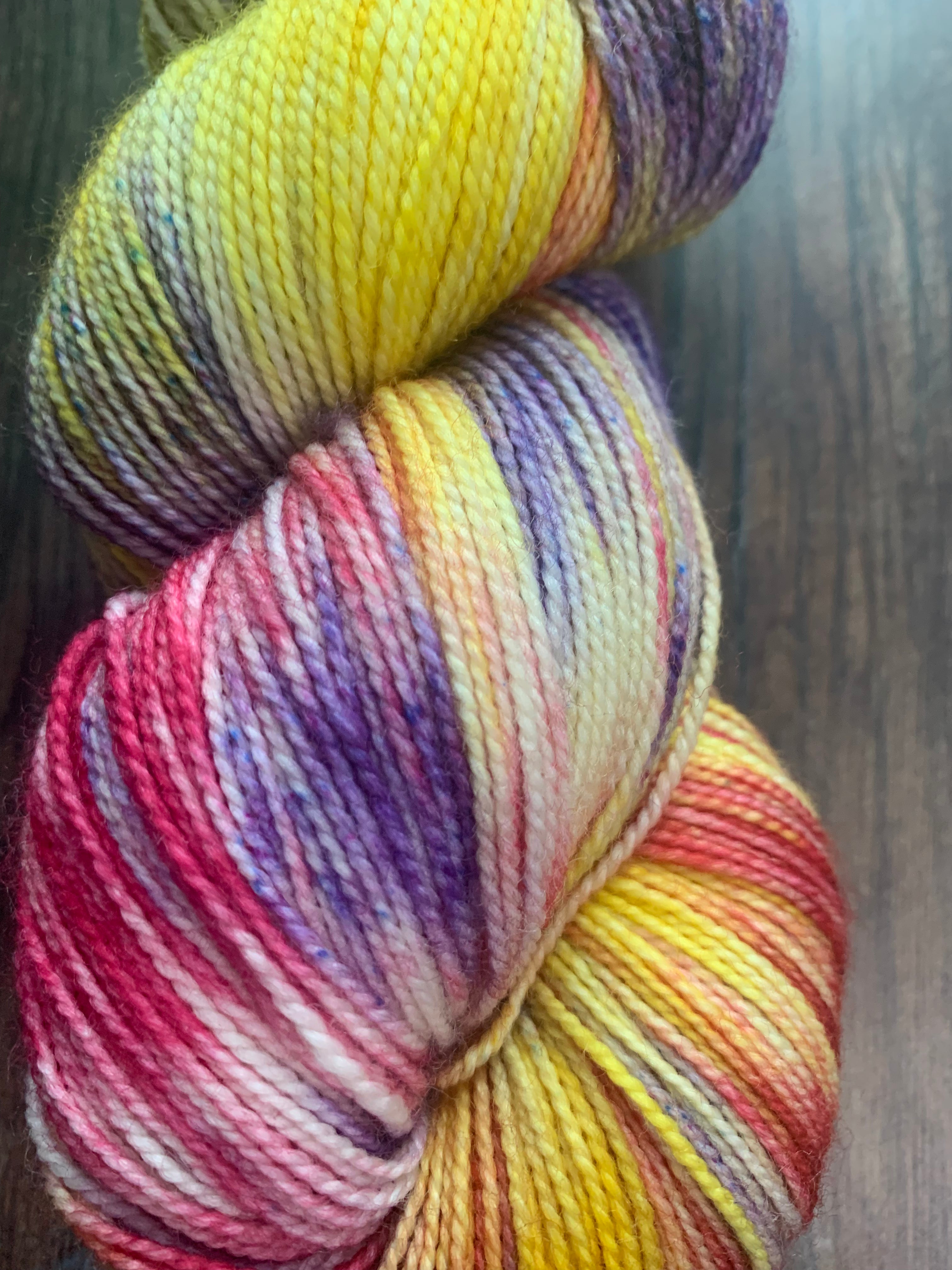 Warm Sunset |DK and  Sock Yarn - 100g