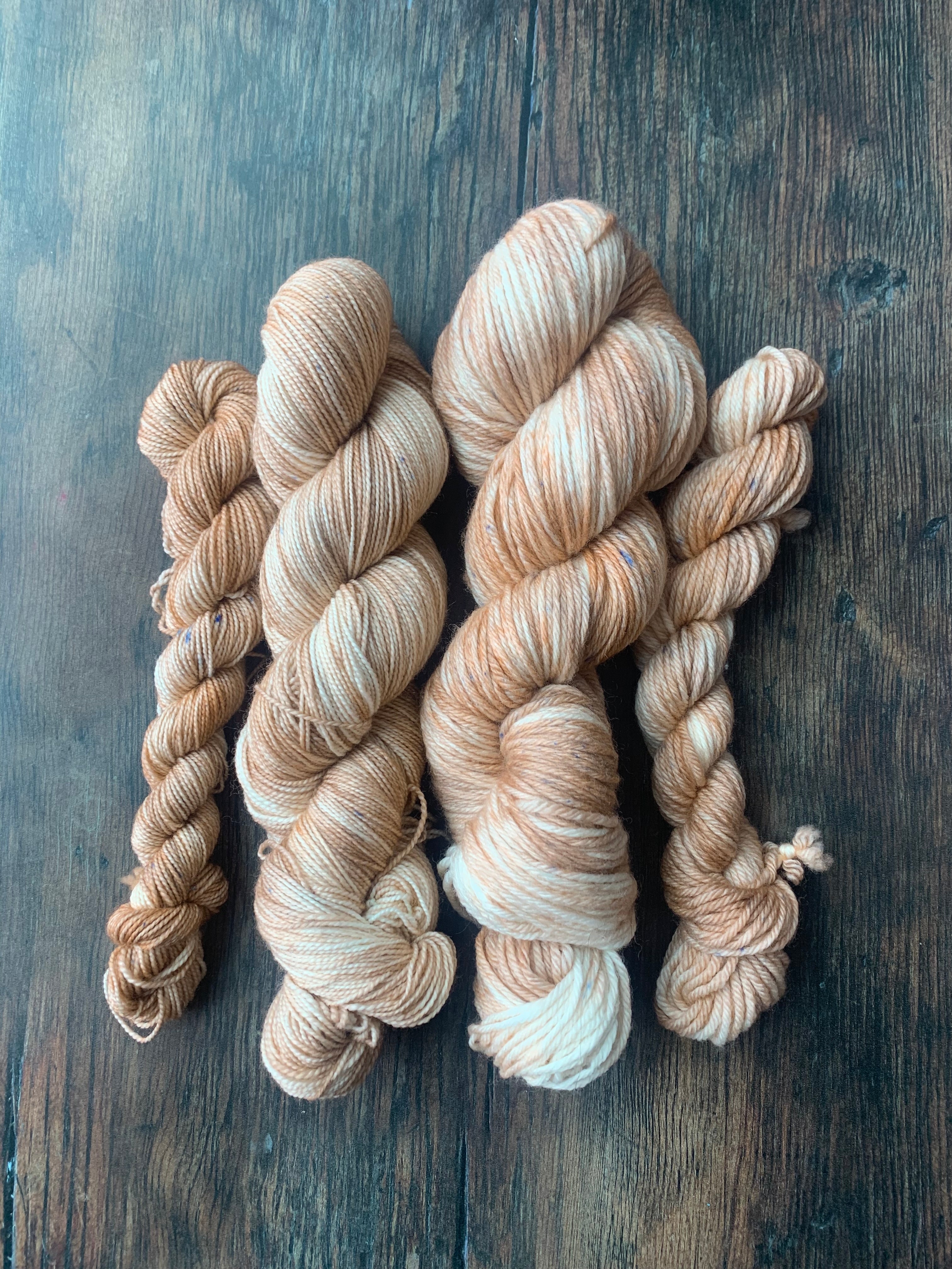 Earthy Brown |DK and  Sock Yarn - 100g